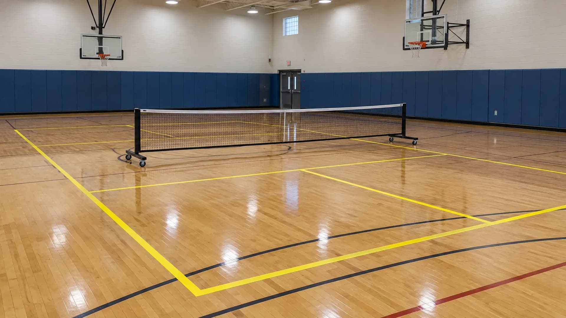 Temporary Pickleball Line Sets: Choosing a System That Survives a Shared Gym Floor
